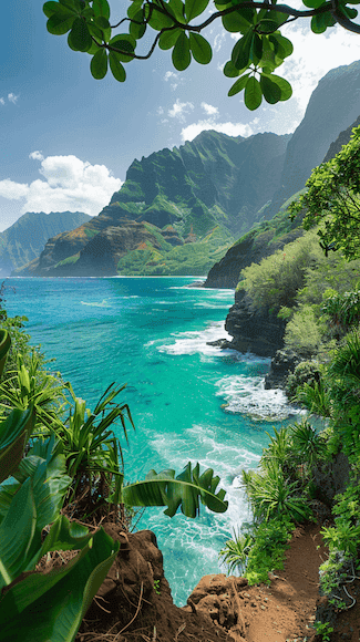 Illustration de notre guide de voyage "Guide complet de Hawaï et ses îles"