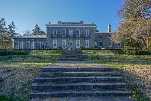 Le Barow Pell Mansion, dans Pelham Bay Park