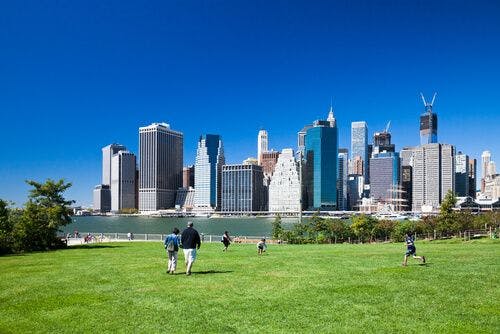 Le parc Brookyn Bridge