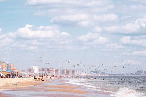 La plage Rockaway du Queens