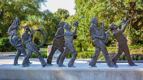 Sculptures dans Armstrong Park