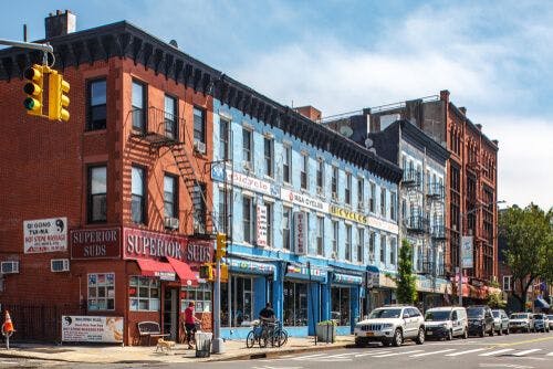 Les rues de Brooklyn