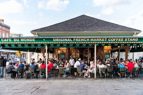 Café du Monde à la Nouvelle-Orléans