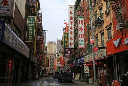 Les rues de Chinatown