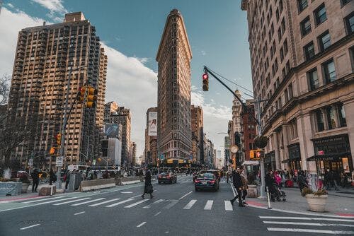 Le bâtiment Flatiron