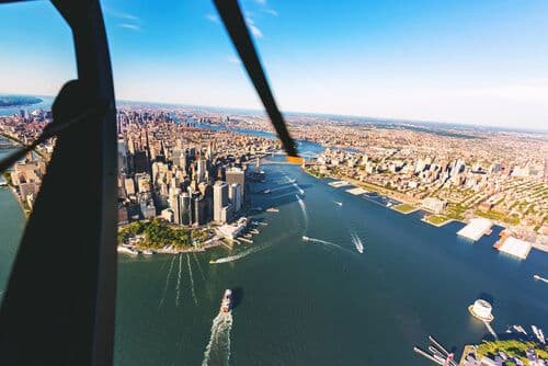 Survol de New York en hélicoptère