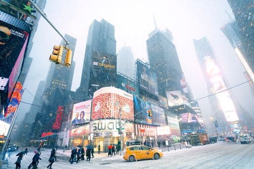 L'hiver à New York