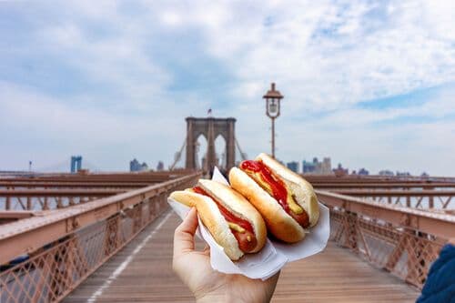 Les hots-dogs de New York