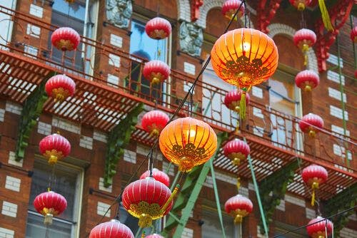 Les lanternes de Chinatown