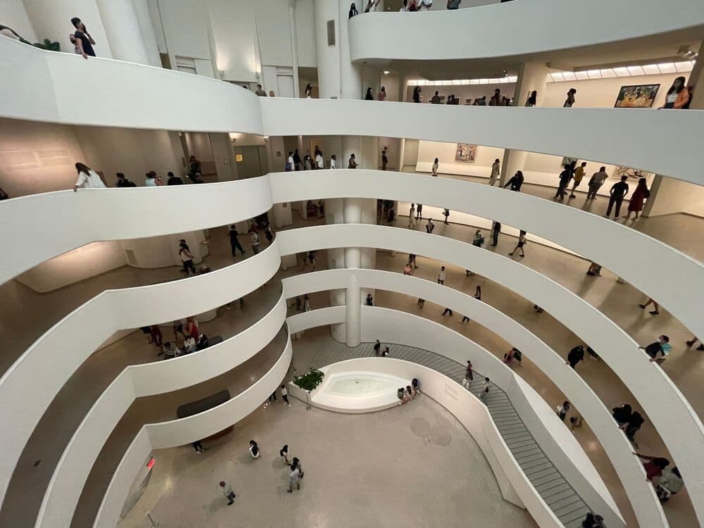 Le hall du Guggenheim Museum