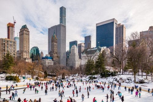 Wollman Wink, la patinoire de Central Park