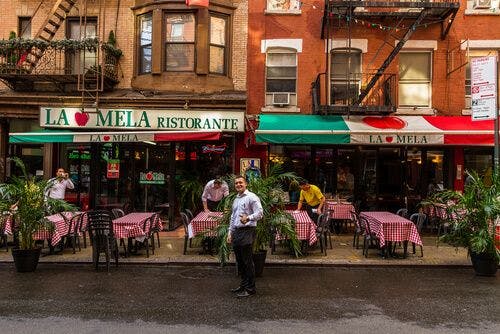 Un des restaurants italiens de Little Italy