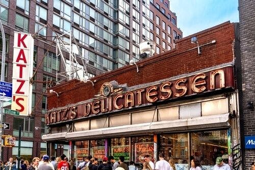 Katz Delicatessen dans le Lower East Side