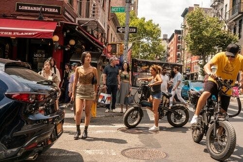 Les rues animées de Nolita