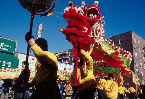 Le Nouvel An chinois à Flushing