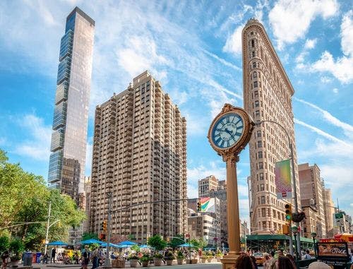 Image de Le quartier du Flatiron Building à Manhattan