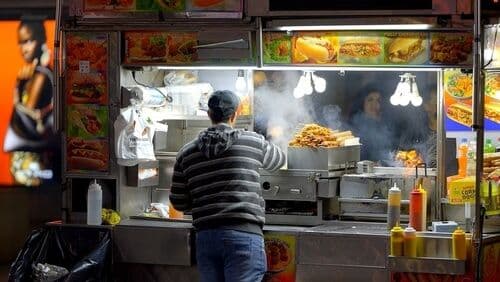 La street food de New York