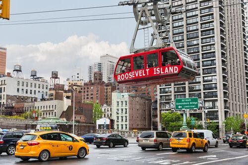 Le tramway périphérie Roosevelt Island